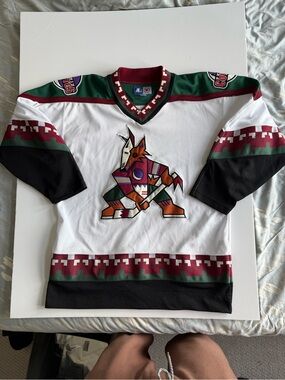 Vintage Phoenix Coyotes Starter Jersey Size M Perfect Condition